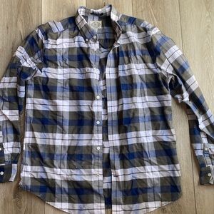 Mens plaid shirt